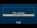 Understanding Fair Lending Risk in the Credit Process Overt Discrimination