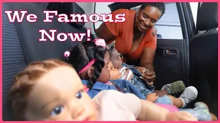 We Famous Now! 😁✨👏🏾 The Babies Made the Local newspaper Today! #reborndoll  #rebornbaby