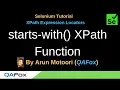 XPath Expression Locators - Part 18