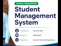 Student Management System - JavaFX MySQL Project Demo Tahmid Al Galib