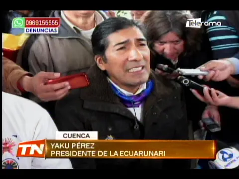 Presidente de Ecuarunari denuncia intento de asesinato en proyecto Río Blanco