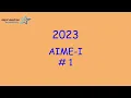 2023 AIME-I