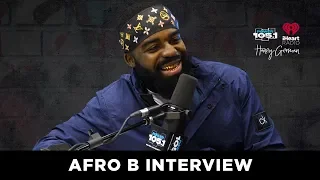 afro b is a dj from uk knows no joanna u0026 wrote drogba hit in just a few hours