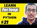 Python Tutorial in Hindi for loops in python tutorial