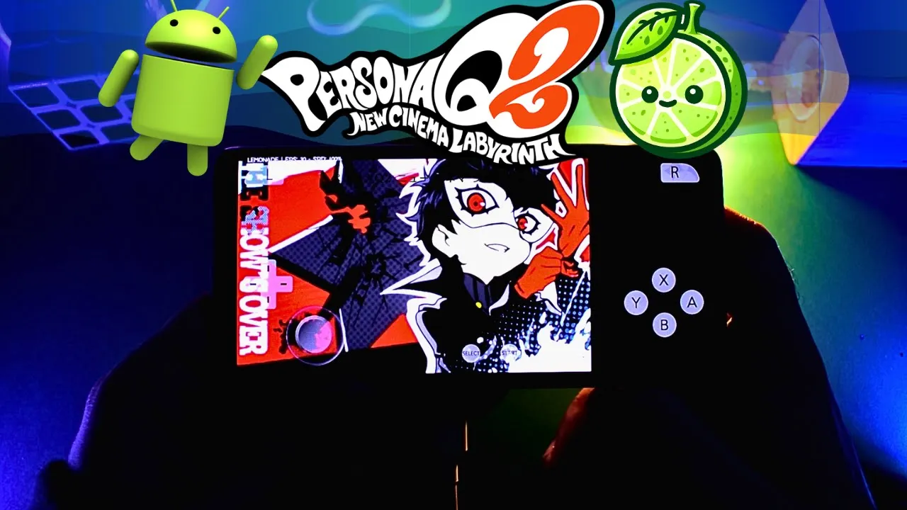 Persona 2 New Cinema Labyrinth - Android Gameplay - Lime3DS Emulator