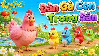 Đàn Gà Trong Sân - Sắp Đến Tết Rồi - Nhạc Thiếu Nhi Hoạt Hình 🎶 Ca Nhạc Hoạt Hình Vui Nhộn
