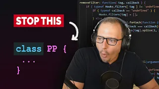 STOP using Classes in Javascript or should you