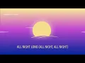 Download Lagu Benjamin Ingrosso - All Night Long (All Night) [2020 Edit] - Lyric Video