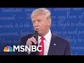 Melber Donald Trump Uses Projection As A Defense Tactic The Beat With Ari Melber MSNBC