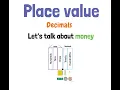 Place value Decimals and money