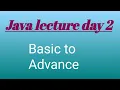 java Day 2 Full stack