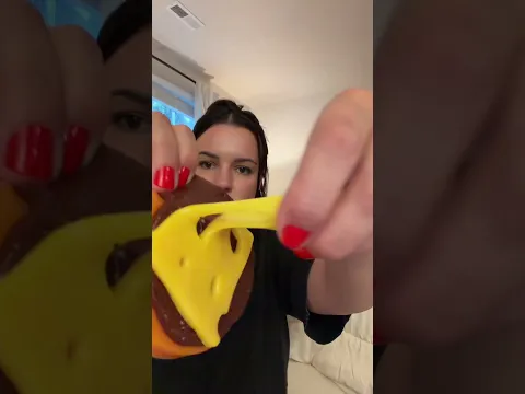Peelable Taba Cheeseburger Squishy