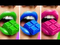 Download Lagu 4K TV Rainbow Chocolate Hacks 🌈🍫 Crazy DIY Candy Tricks by 123 GO!
