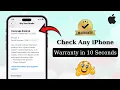 Check iPhone Warranty in 10 Seconds Apple Warranty Check Trick