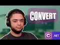 Conversion de tipos con la clase Convert - C
