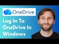 How to Log in to Microsoft OneDrive from a PC Full Guide 2026