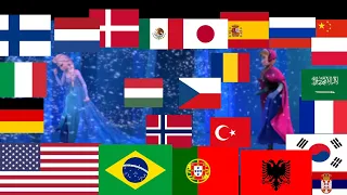 Frozen I CAN T For The First Time In Forever Reprise In Different Languages 30 Subs Special  Frozen I CAN T For The First Time In Forever Reprise In Different Languages 30 Subs Special
