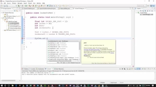 Java Programming 1 - Chapter 2 Exercise 6