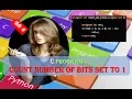 Number of Bits Set to 1 C Programming C program to Count Number of Bits Set to 1 in an Integer HINDI