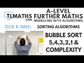 OCR MEI MwA C Sorting Algorithms 08 Bubble Sort 5 4 3 2 1 Complexity