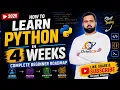 How to Learn Python in 4 Weeks 2026 Complete Python beginner roadmap