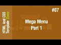 Arabic HTML CSS Template Three 2021 -