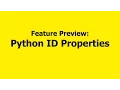 Blender Feature ID Properties Python