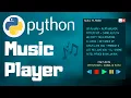 Make a Music Player With Python Python Project