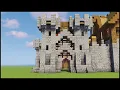 Minecraft How to Build a small castle Tutorial Part 1