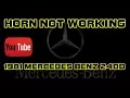 Download Lagu ⭐ 1981 Mercedes Benz 240D - Horn Not Working