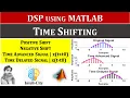 Time Shifting of Signal Digital Signal Processing using MATLAB