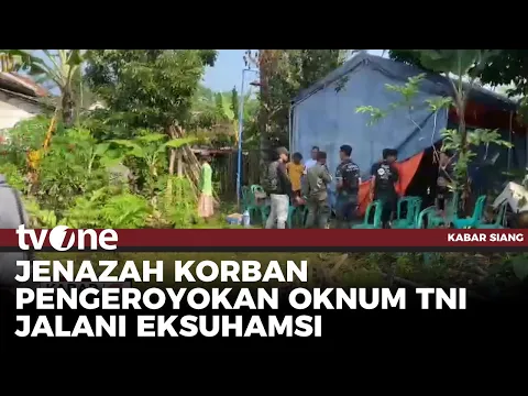 Ekshumasi Korban Pengeroyokan Oknum TNI