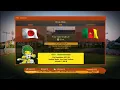 2010 FIFA World Cup Match 10 - Japan v Cameroon / Gameplay PlayStation 3 (PS3)