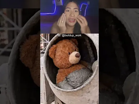 ELE TRANFORMOU UM URSINHO DE PELUCIA NISSO