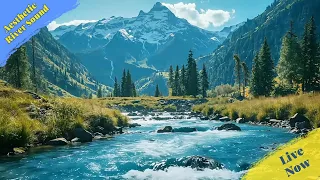For The 4 AM Thinker Quiet River ASMR nature sounds for sleeping