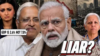 MODI LIED ON GDP? 2.6% REAL GROWTH? | NIRMALA SITHARAMAN ROASTED | NDTV🤡