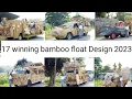 2023 17 PANALONG DESINYO NG FLOAT NA GAWA SA KAWAYAN GAYAHIN MO ETO AT SIGURADO ANG PANALO