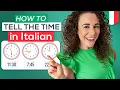 How to TELL THE TIME in Italian FREE PDF Cheat-Sheet Italian for Beginners