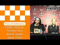 PRESS CONFERENCE Lady Vols Kellie Harper Tamari Key Jewel Spear react to UGA win