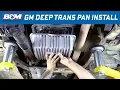 Install GM TH350 Transmission - B M Hi-Tek Transmission Pan 30280