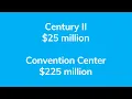 Century II 25 Million Convention Center 225 Million