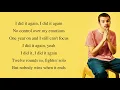 Rex Orange County - 10/10 [Full HD] lyrics
