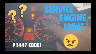 My Service Engine Light Came On P1447 Code