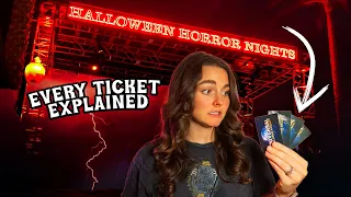 Halloween Horror Nights Tickets Explained 2024 HHN33 Tickets Orlando