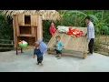 Download Lagu Ik ben blij dat ik naar een nieuw huis kan verhuizen en houten planken in de keuken kan installeren.