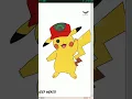 Pikachu Drawing with Python Code
