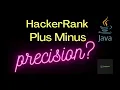 Plus Minus HackerRank Solution in Java Hackerrank Warmup Solutions plus minus