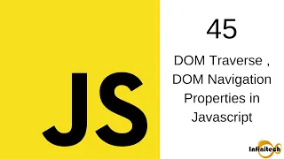 Javascript Tutorial in Hindi - 45 DOM Traverse property DOM navigation property in javascript