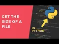 Get File Size - 1 Minute Python Tutorial