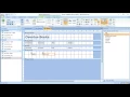 Microsoft Access - Creating a Report